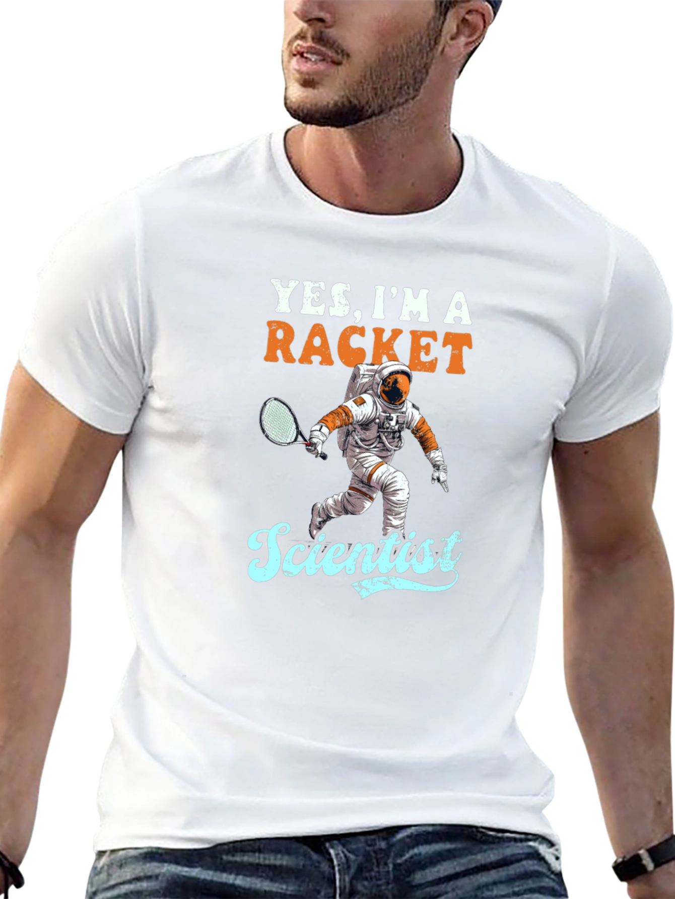 Yes Im a Racket Scientist T-Shirt
