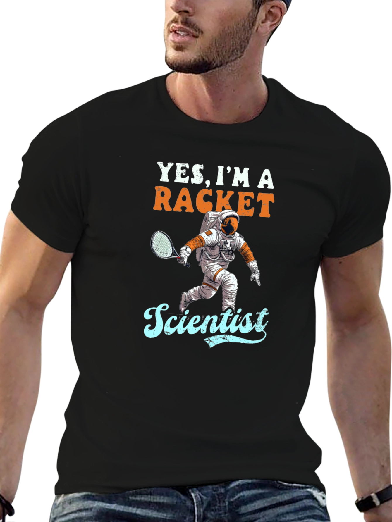 Yes Im a Racket Scientist T-Shirt