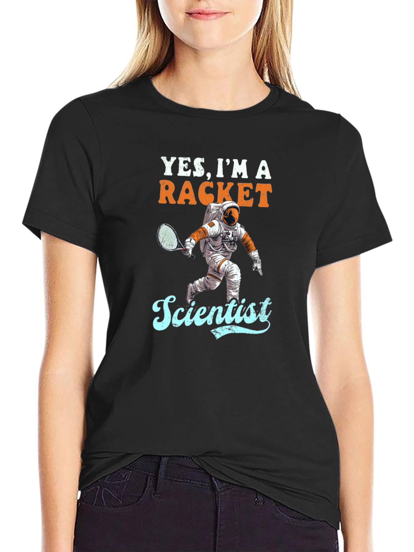 Yes Im a Racket Scientist T-Shirt