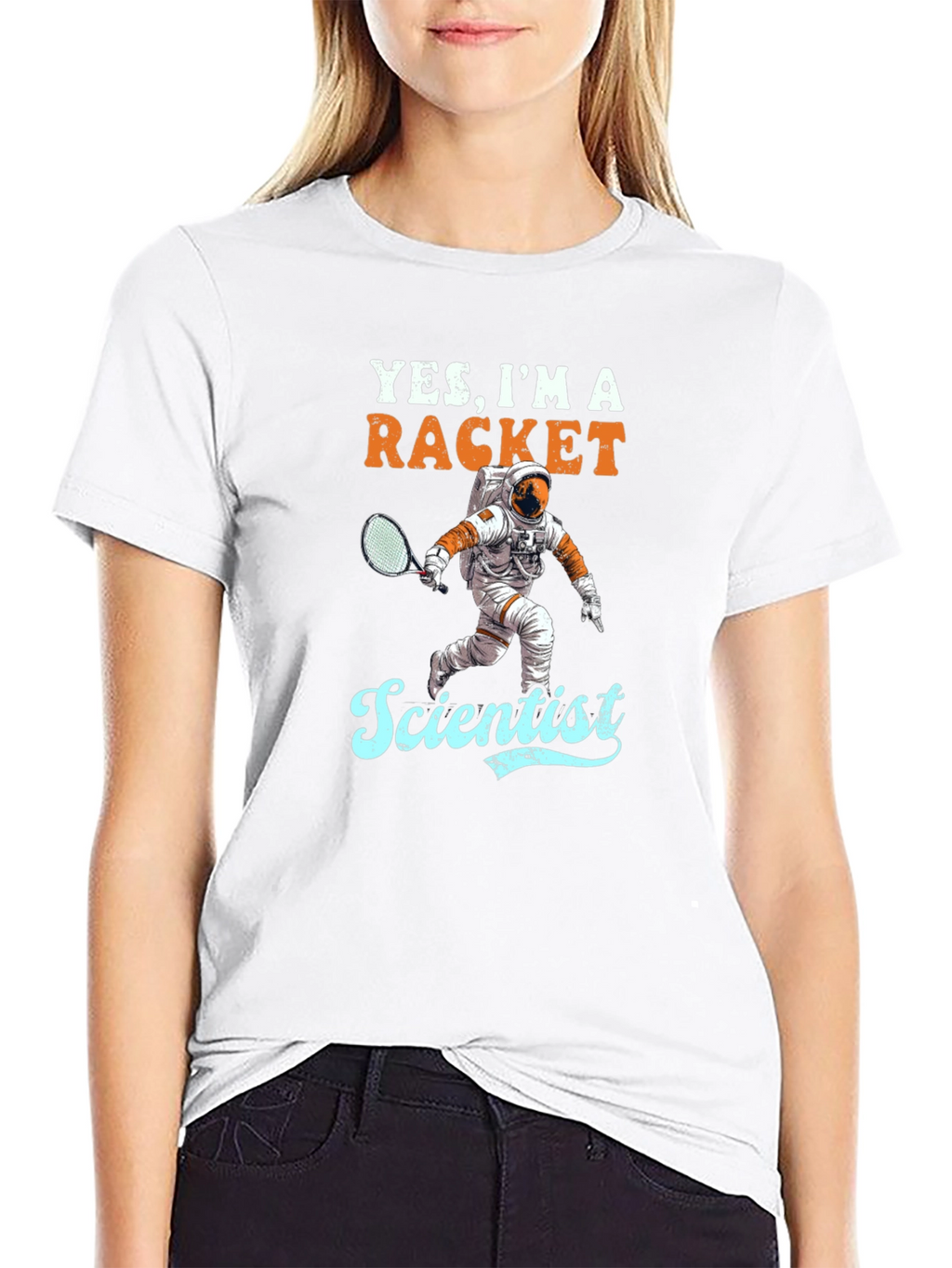 Yes Im a Racket Scientist T-Shirt