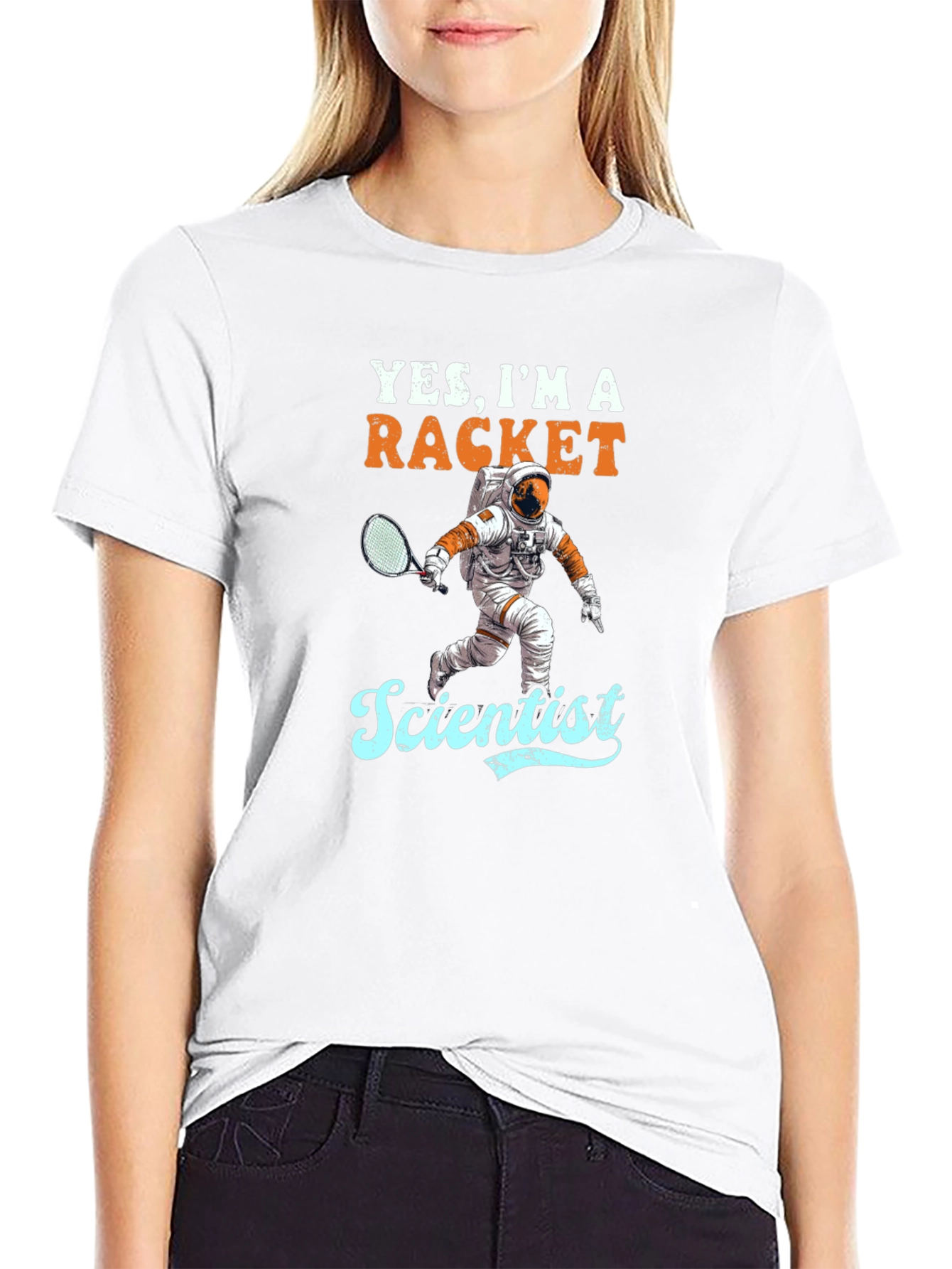 Yes Im a Racket Scientist T-Shirt