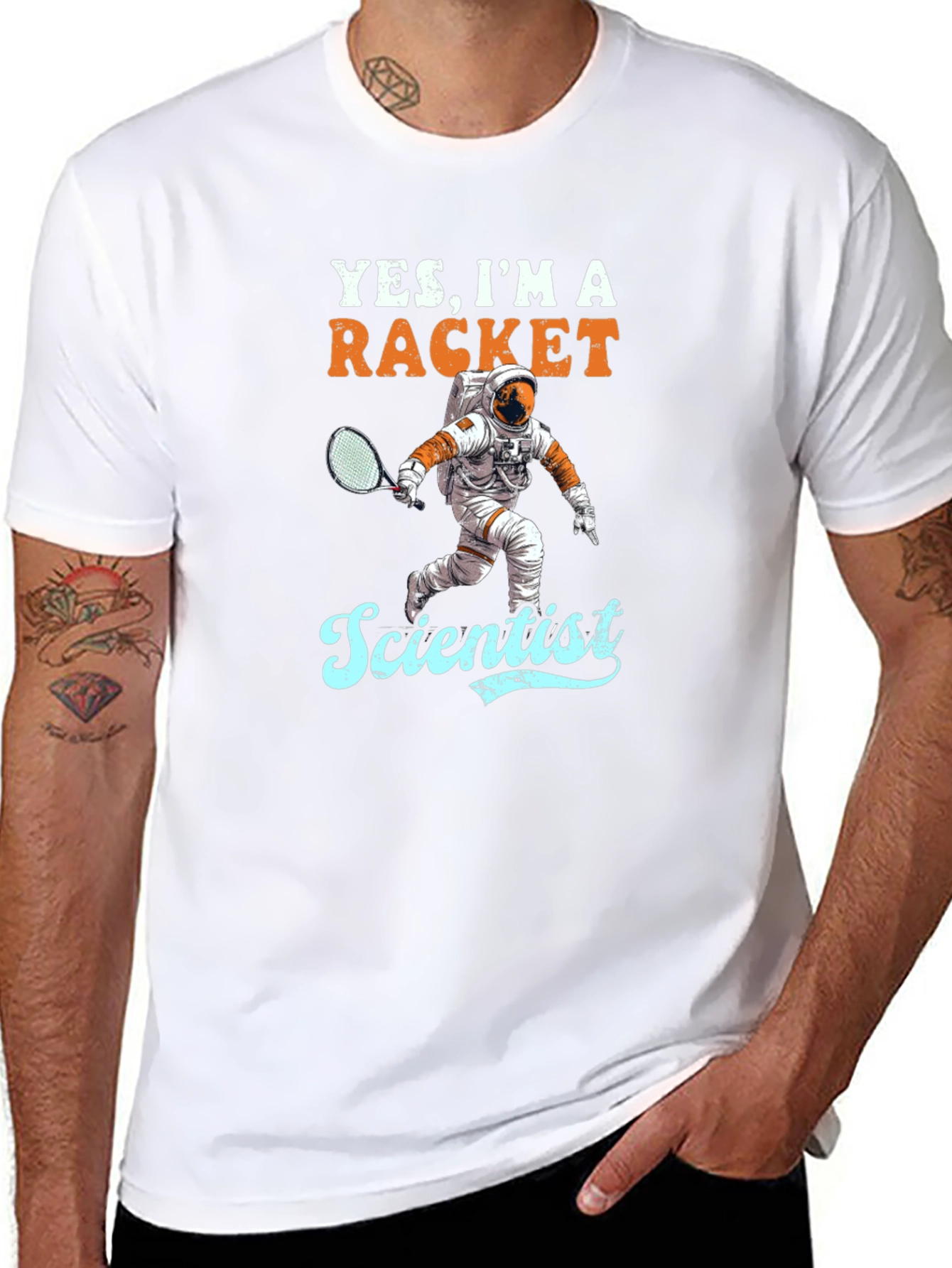 Yes Im a Racket Scientist T-Shirt