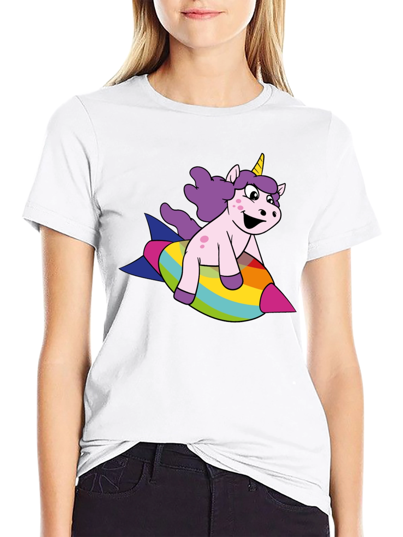 Unicorn Rocket T-Shirt