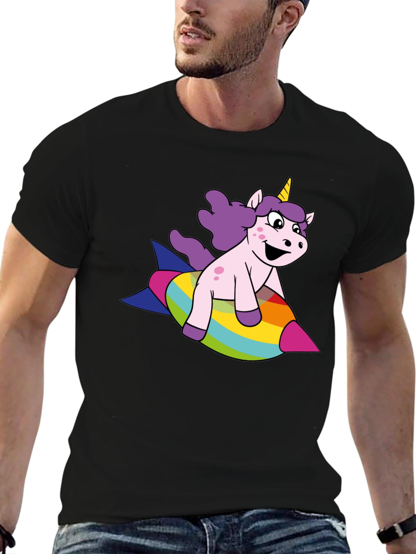 Unicorn Rocket T-Shirt