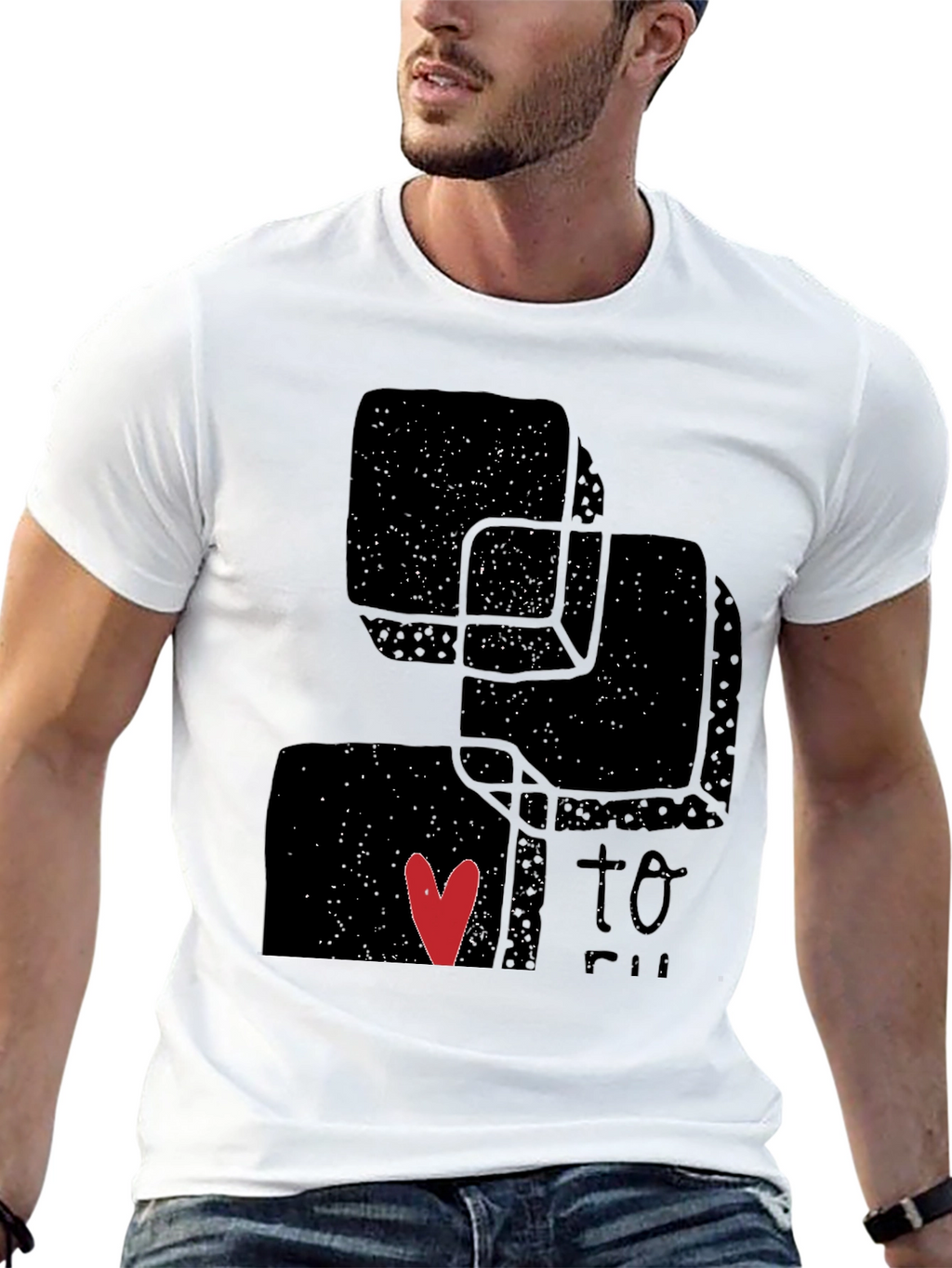 Abstract Love T-Shirt