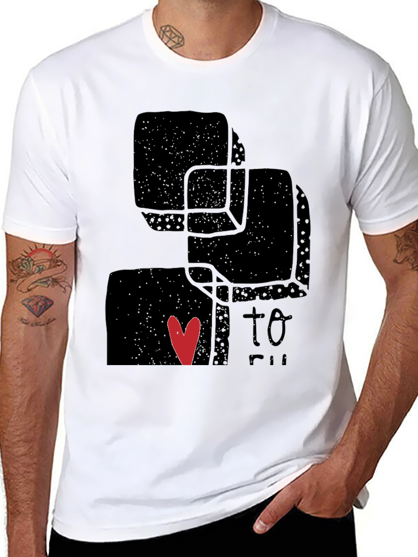 Abstract Love T-Shirt