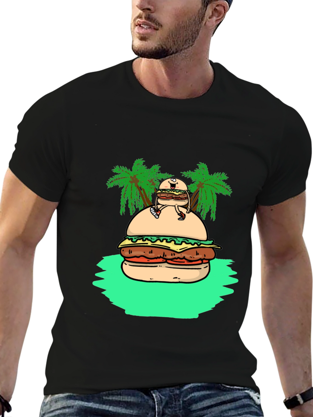 Burger Paradise Graphic T-Shirt