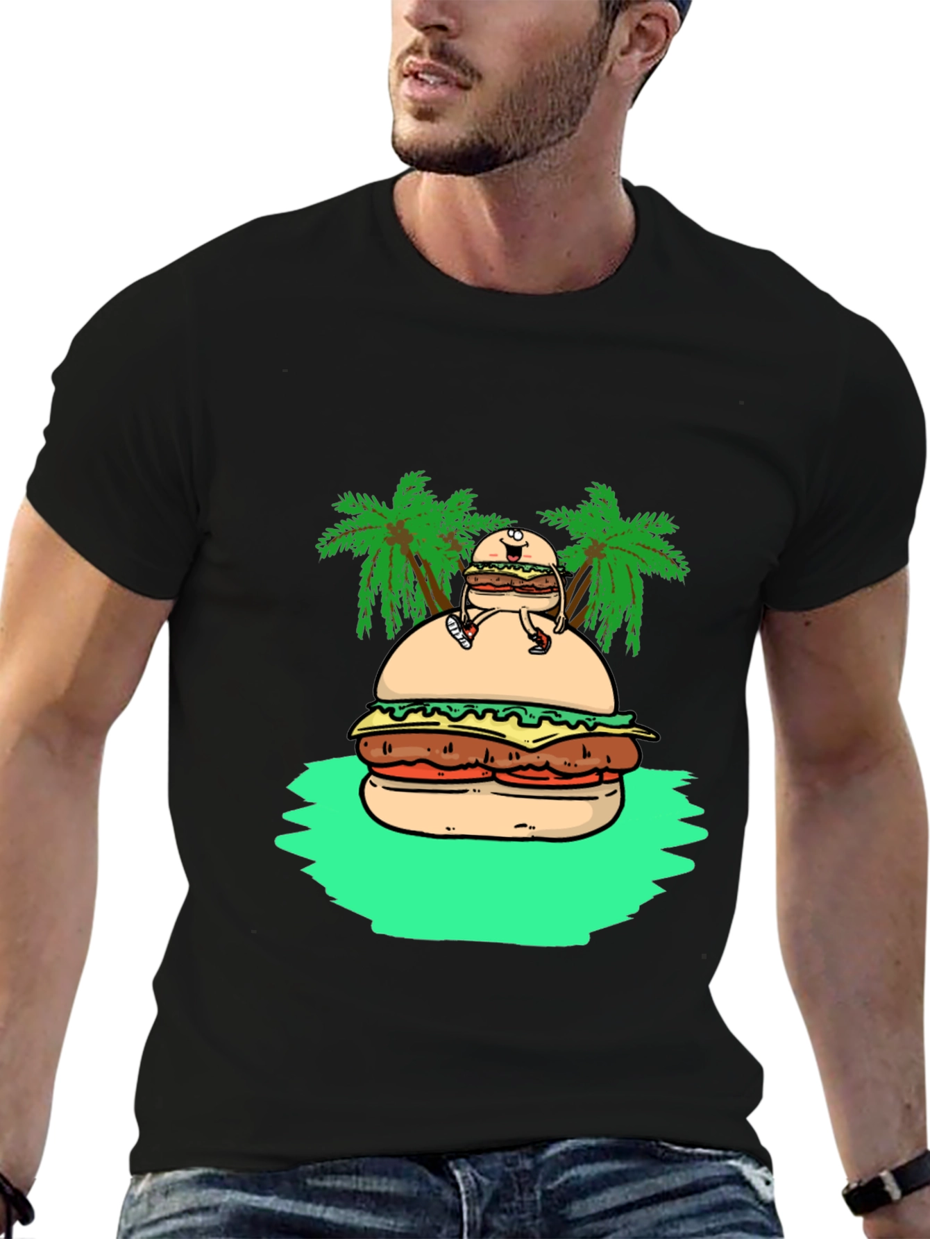 Burger Paradise Graphic T-Shirt