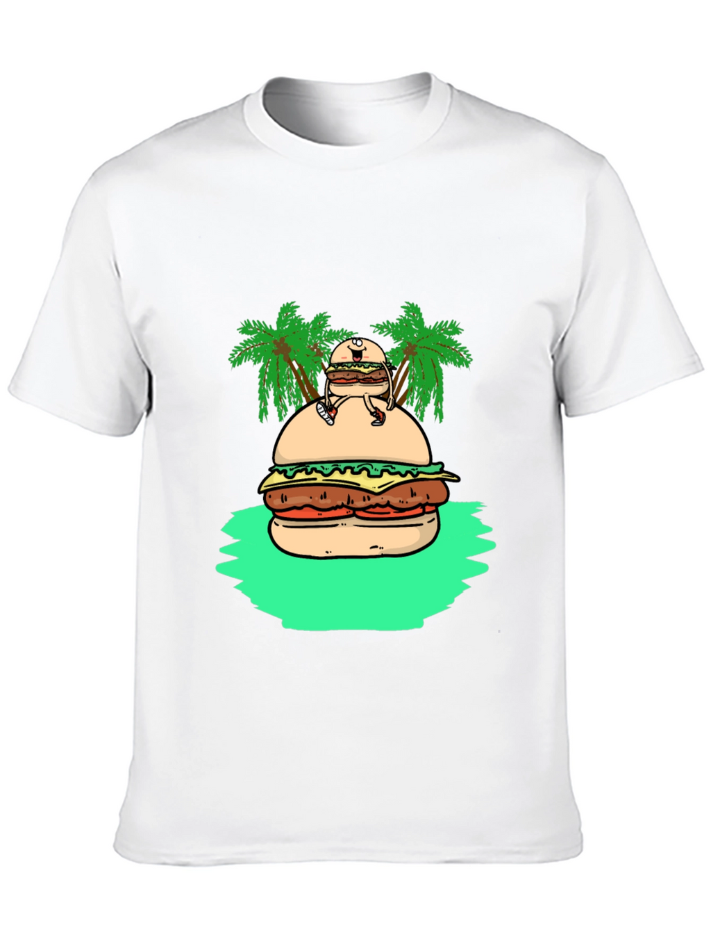 Burger Paradise Graphic T-Shirt
