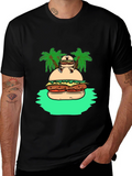Burger Paradise Graphic T-Shirt