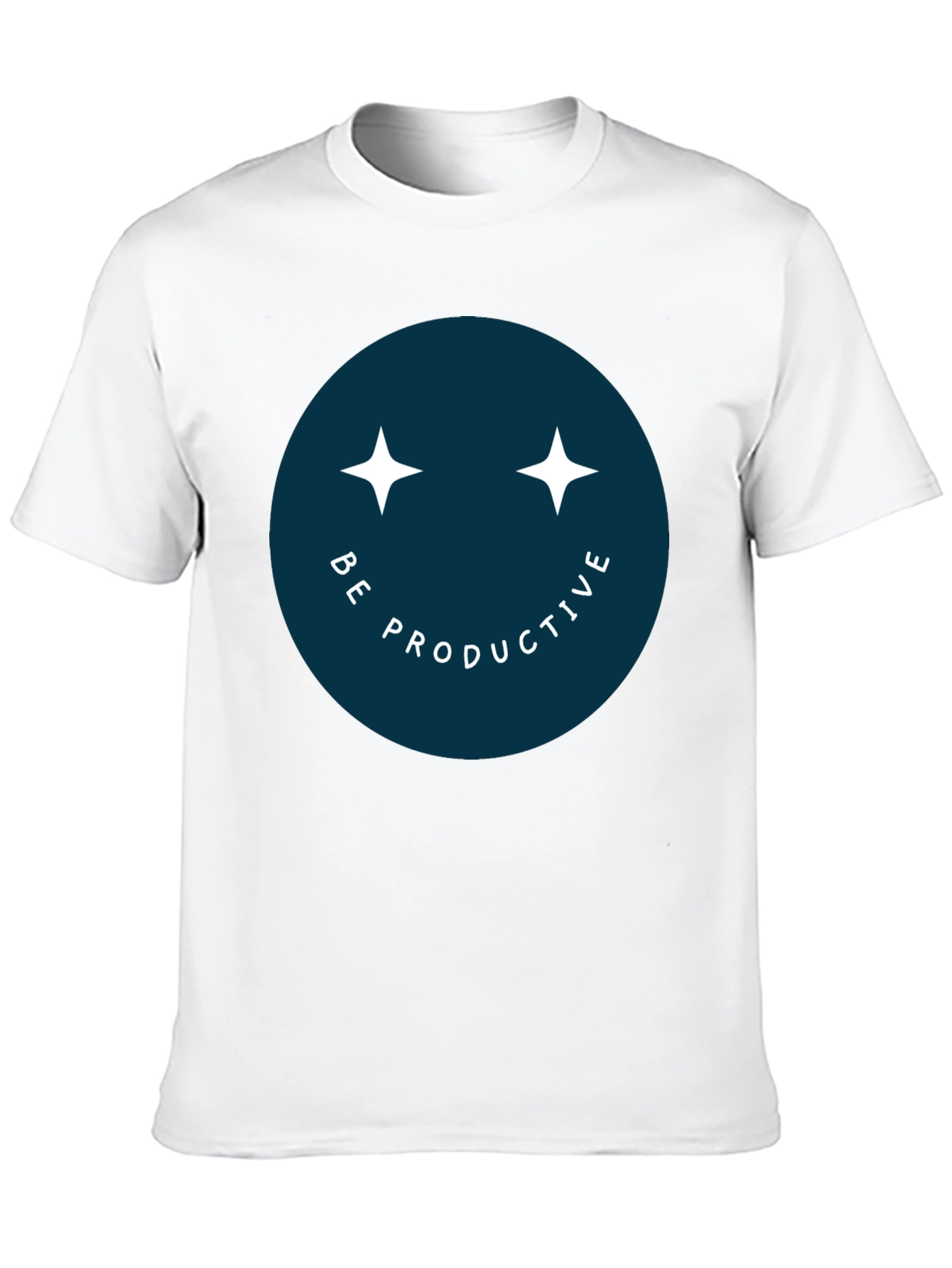 Be Productive Smiley Face T-Shirt