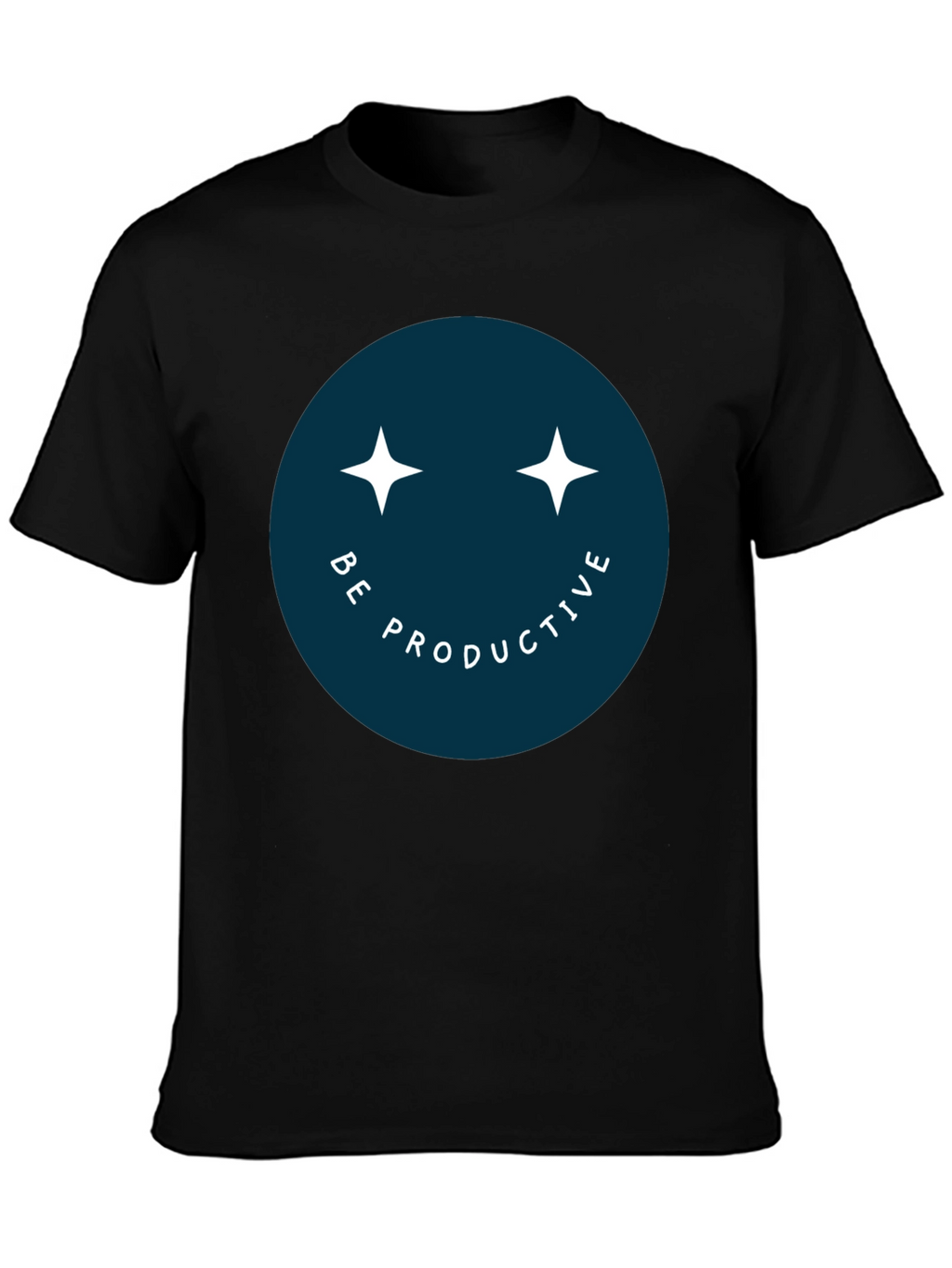 Be Productive Smiley Face T-Shirt