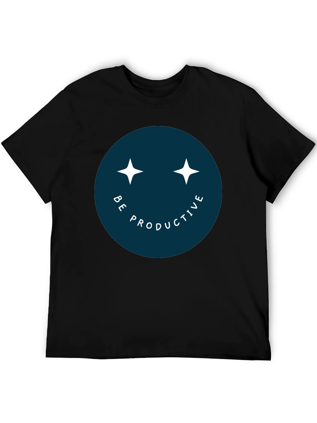 Be Productive Smiley Face T-Shirt