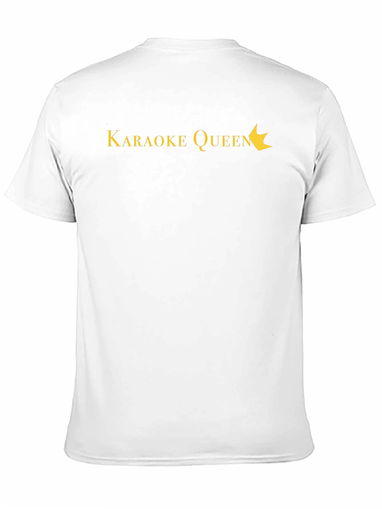 Karaoke Queen Black T-Shirt - Sing Your Heart Out!