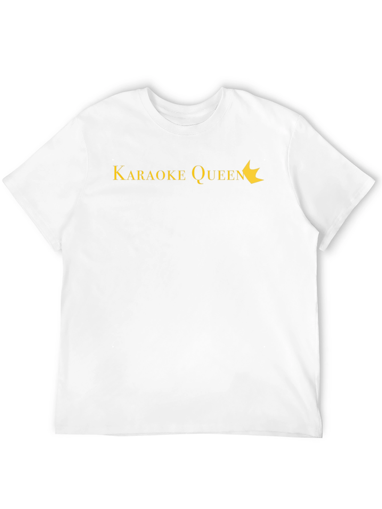Karaoke Queen Black T-Shirt - Sing Your Heart Out!