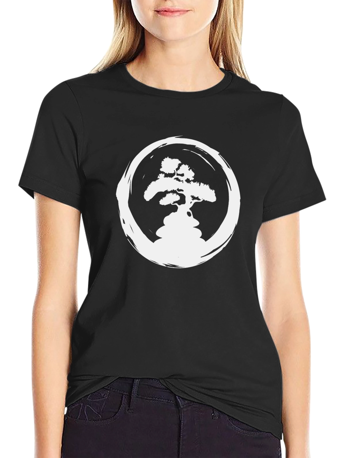 Zen Bonsai Tree T-Shirt -  Stylish Casual Tee