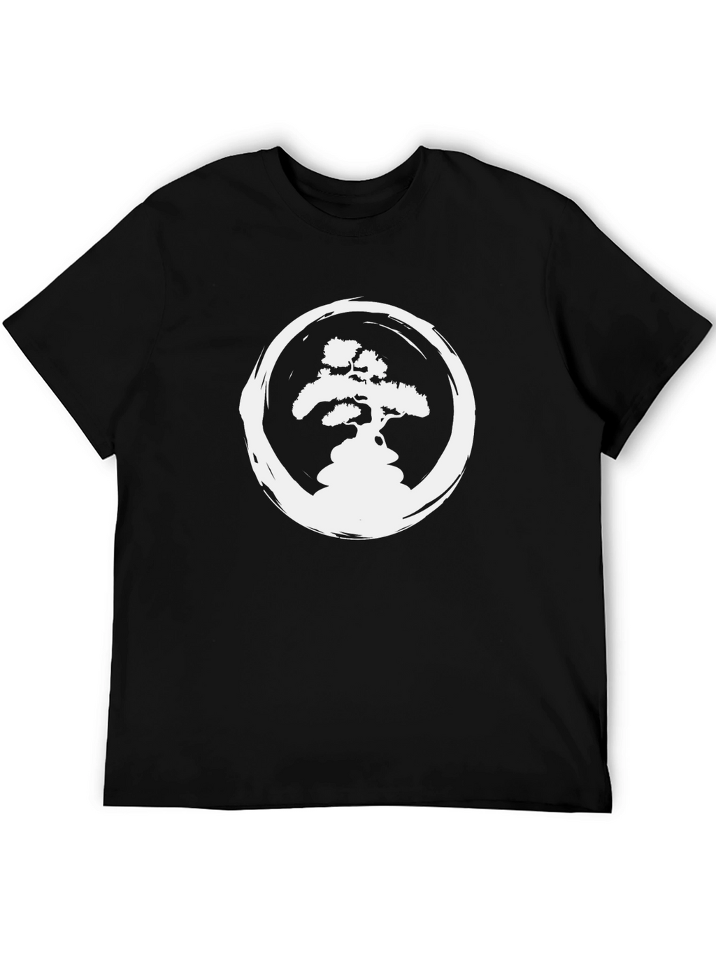 Zen Bonsai Tree T-Shirt -  Stylish Casual Tee