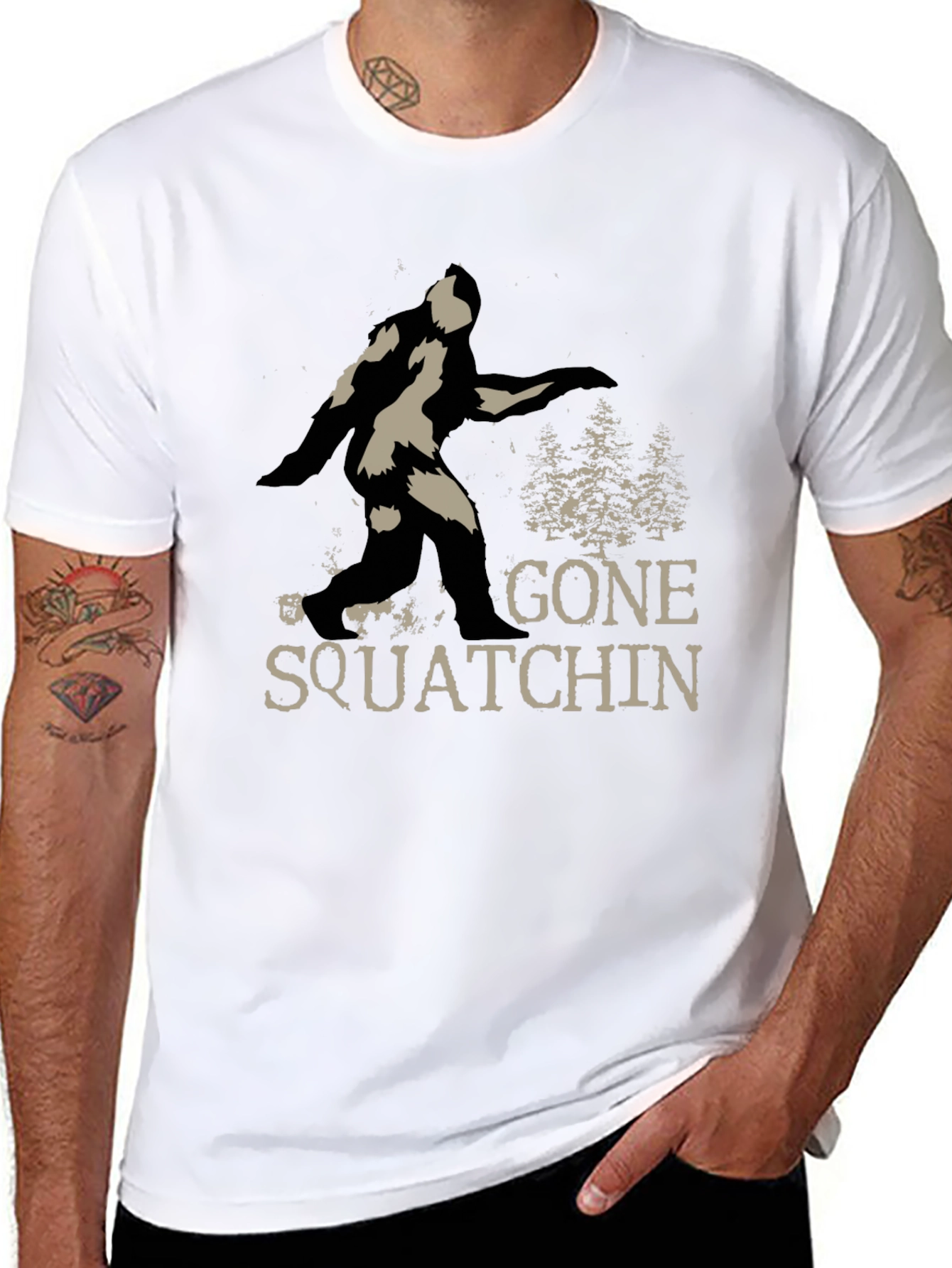 Gone Squatchin Graphic Tee