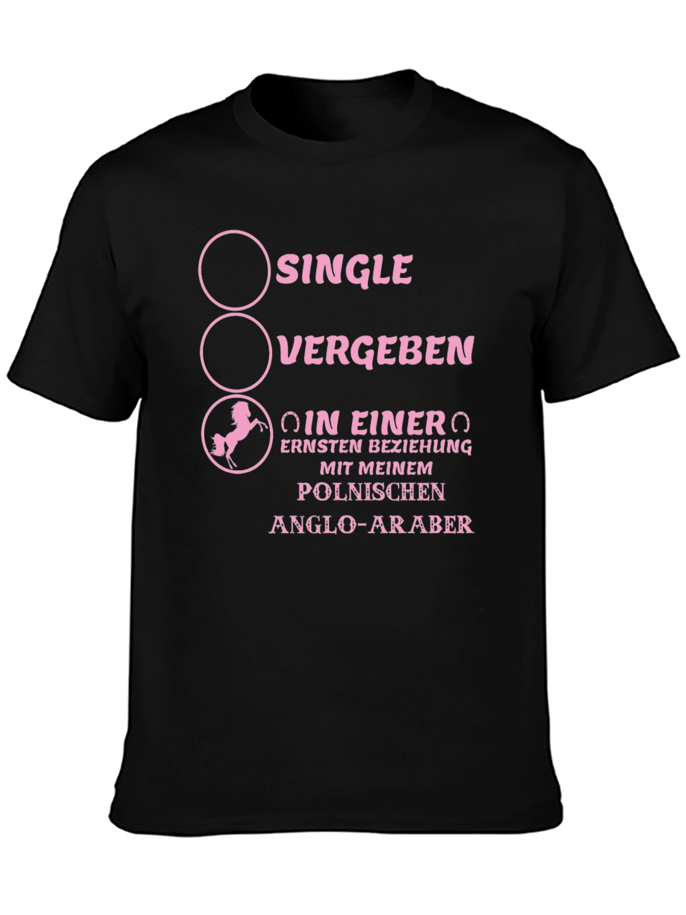 Single Vergeben Horse Lover T-Shirt