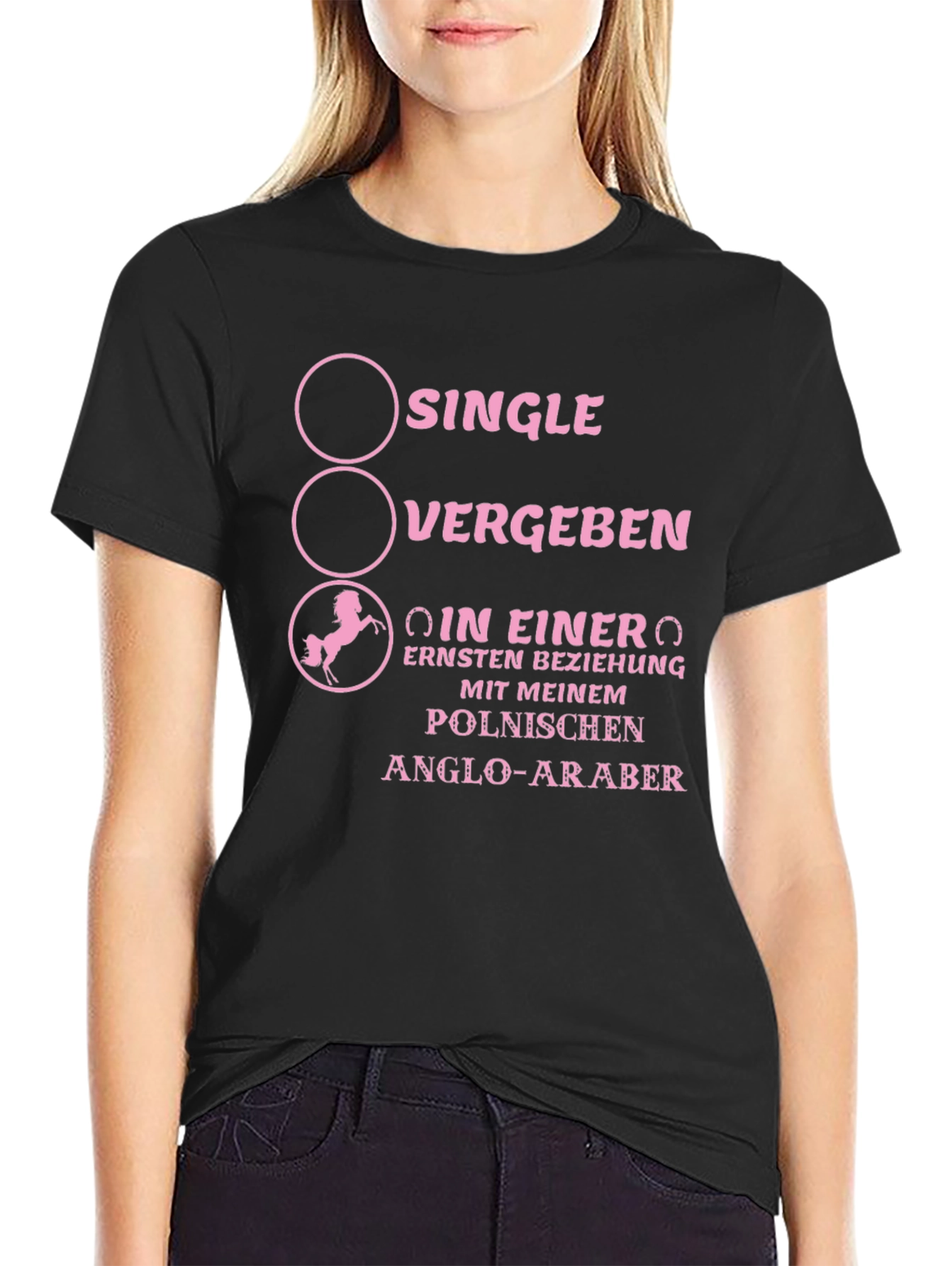 Single Vergeben Horse Lover T-Shirt