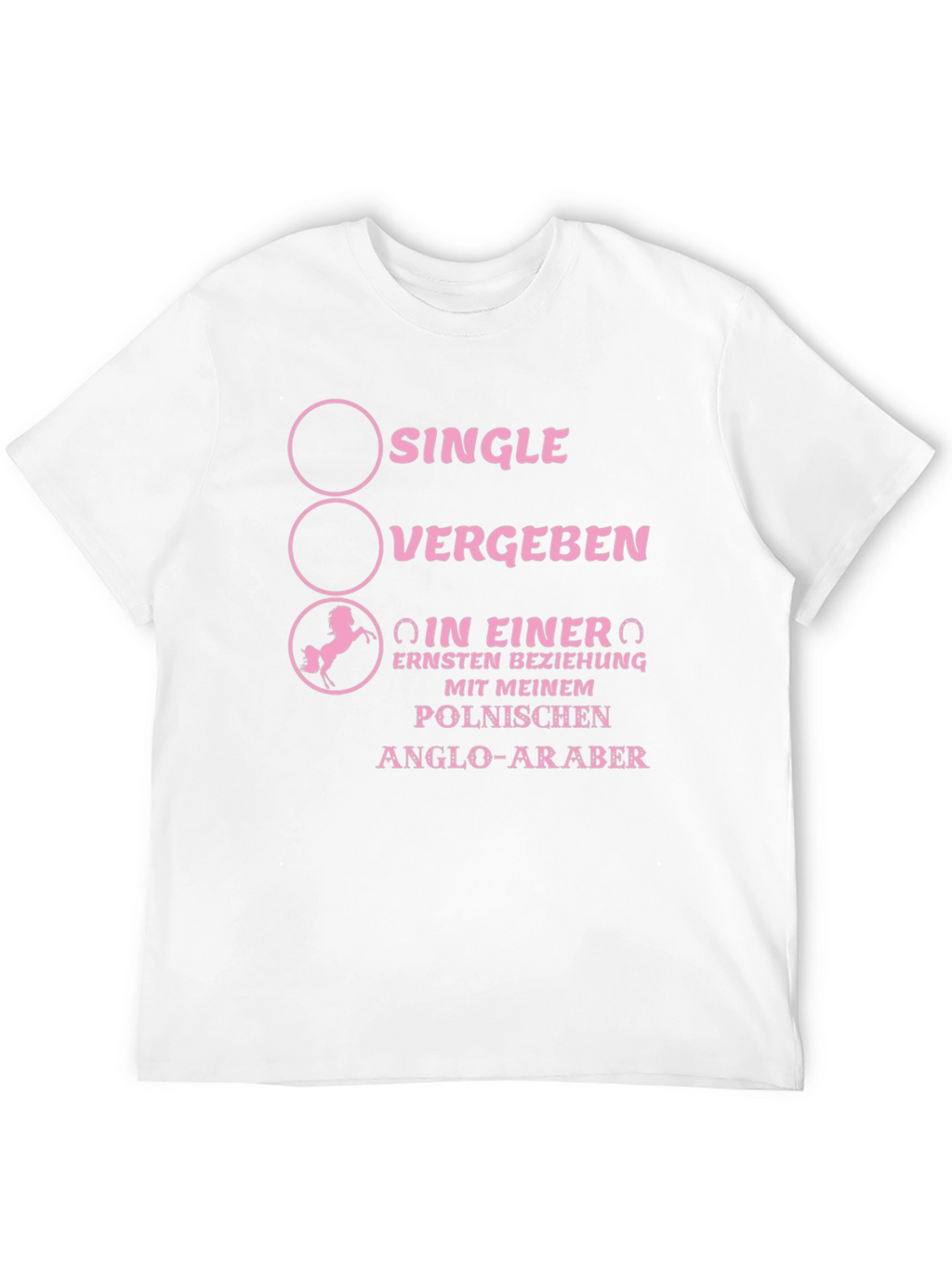 Single Vergeben Horse Lover T-Shirt