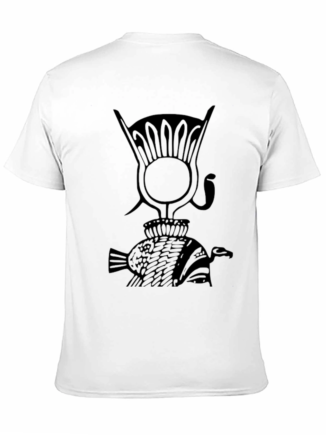 Egyptian Symbol Graphic Black T-Shirt