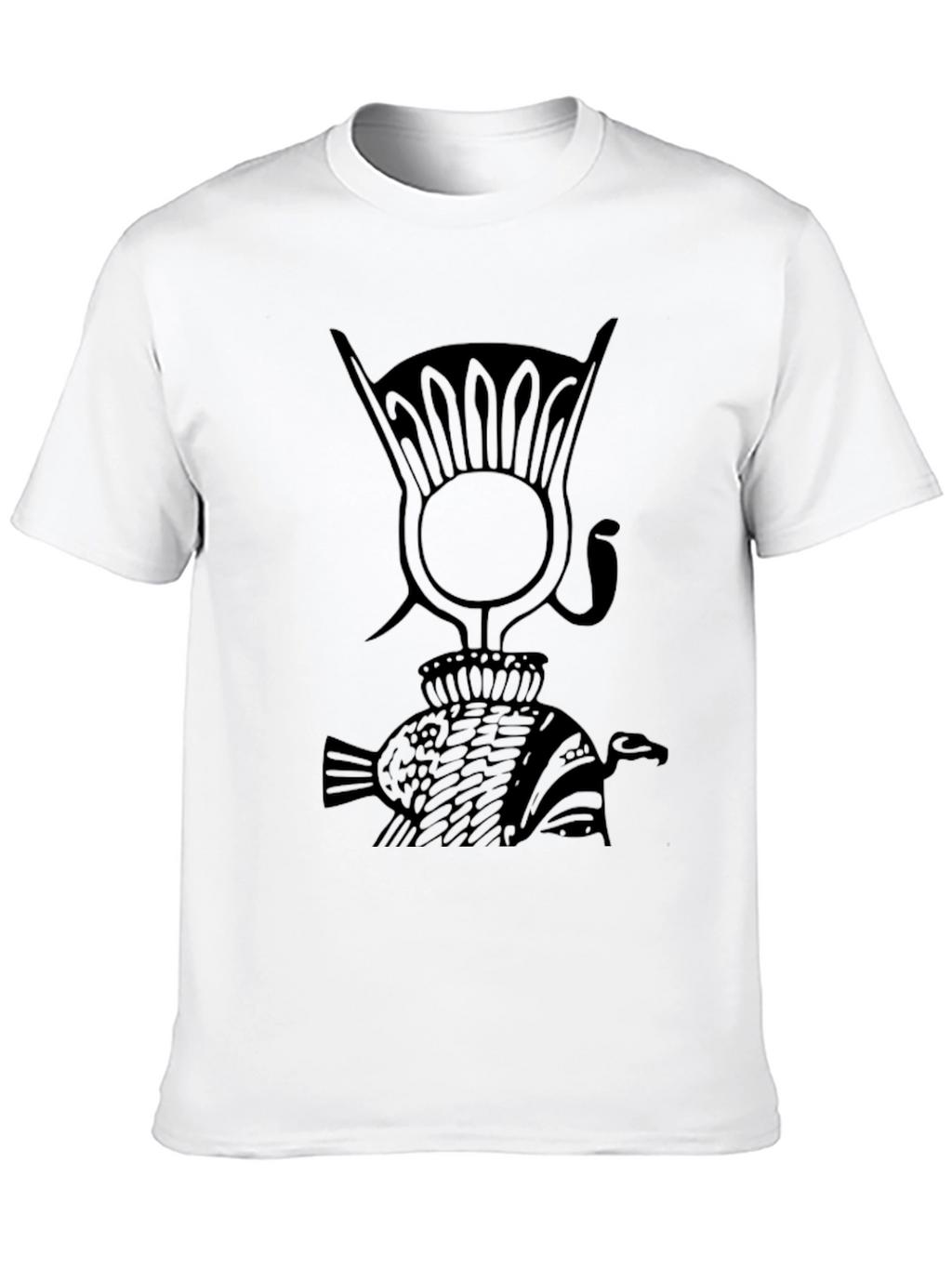 Egyptian Symbol Graphic Black T-Shirt