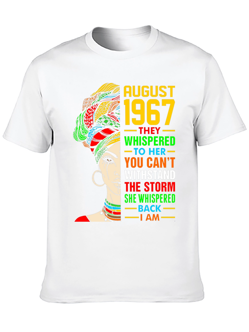 August 1967 Black Woman T-Shirt