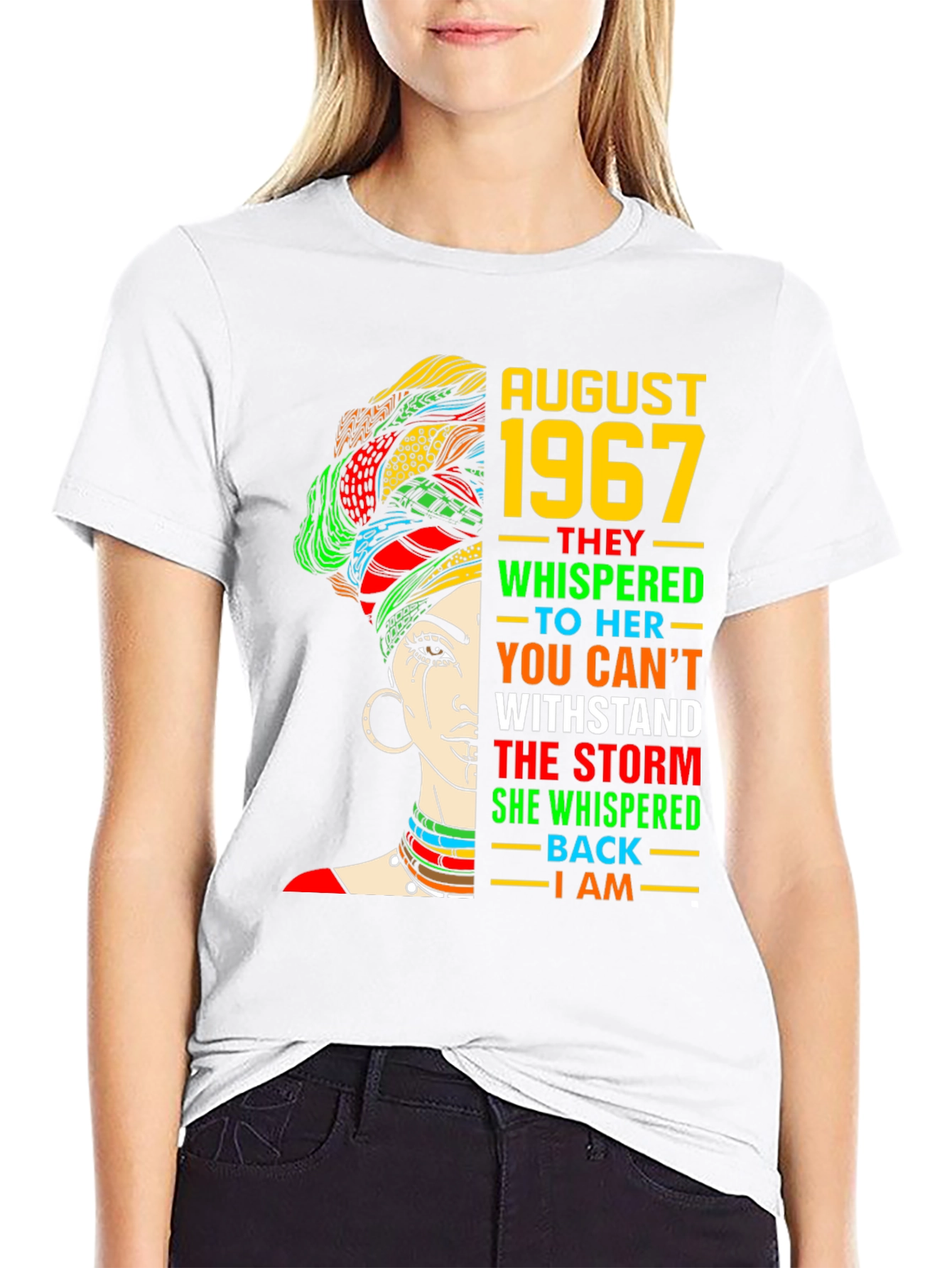 August 1967 Black Woman T-Shirt