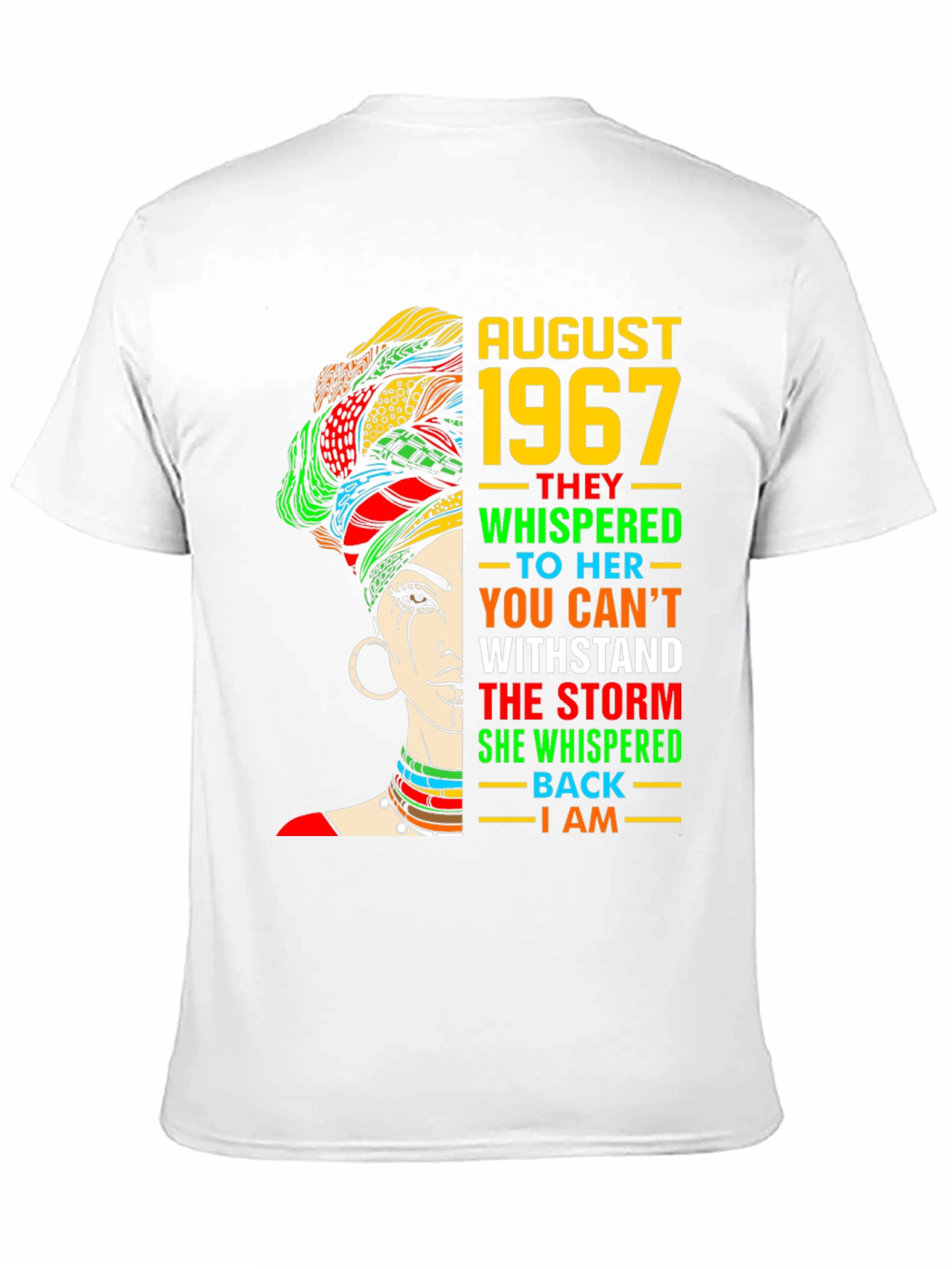 August 1967 Black Woman T-Shirt