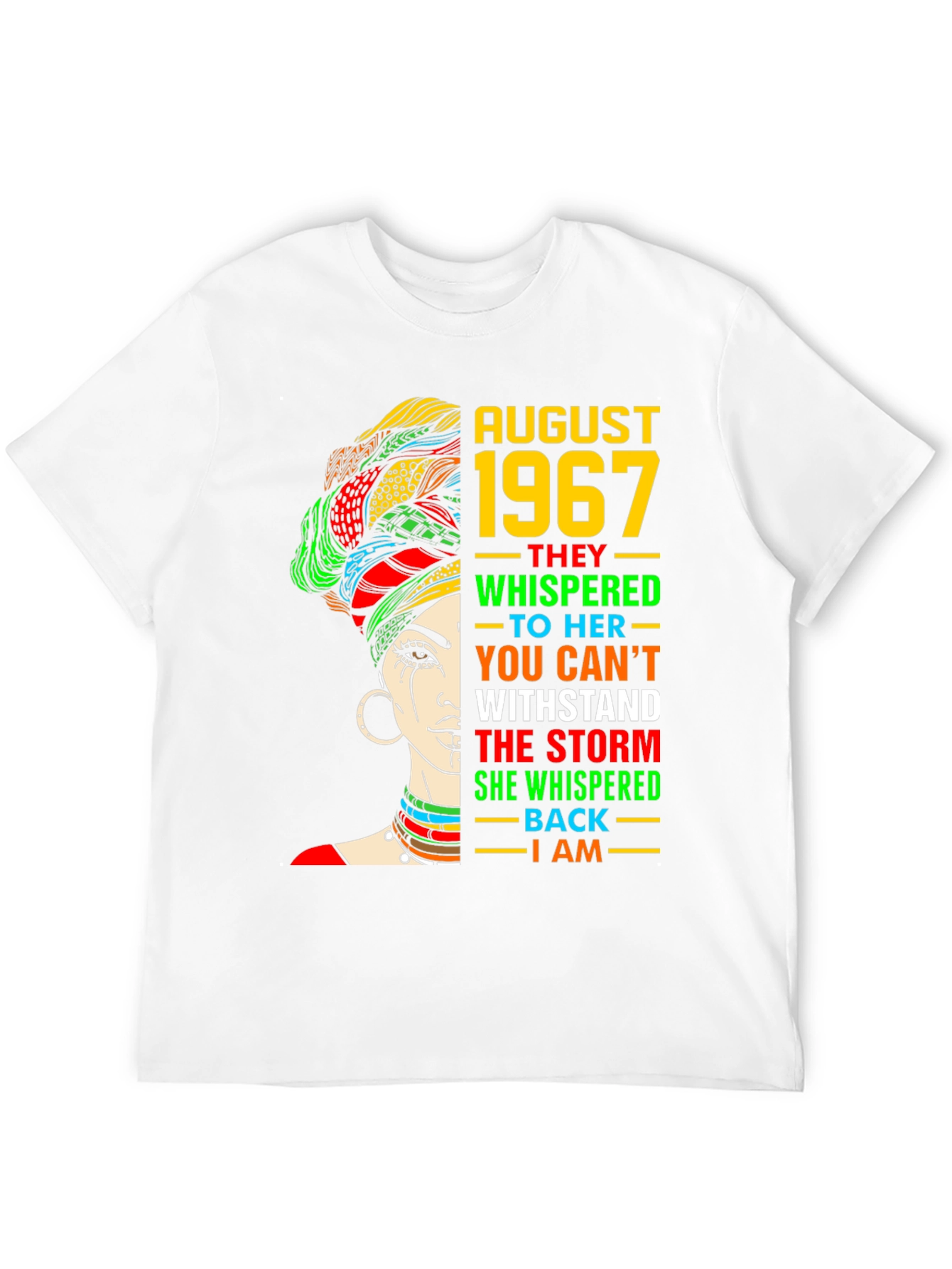 August 1967 Black Woman T-Shirt