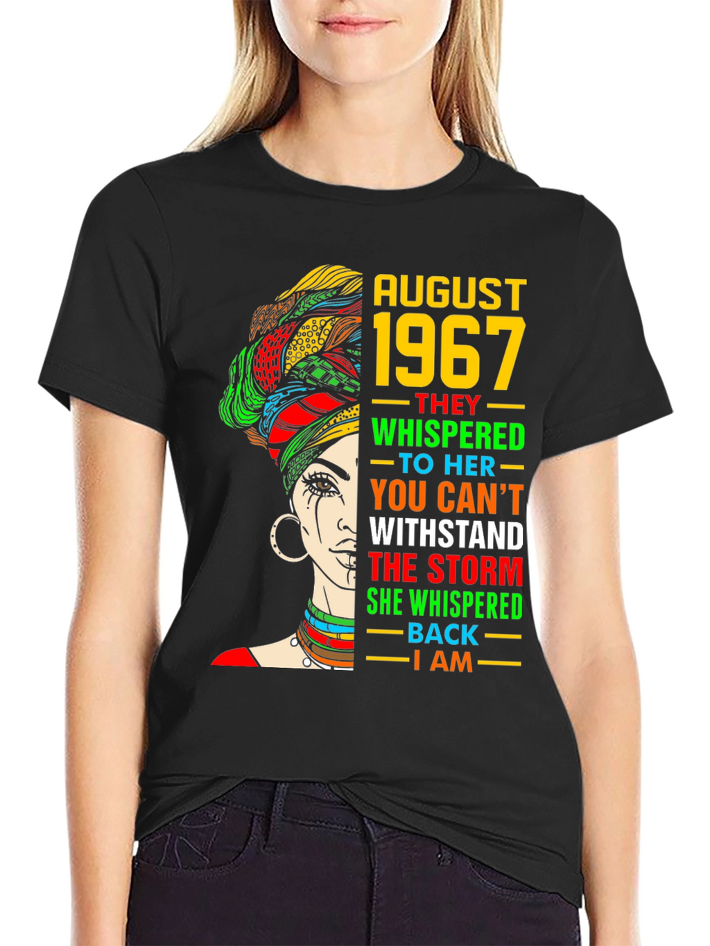 August 1967 Black Woman T-Shirt