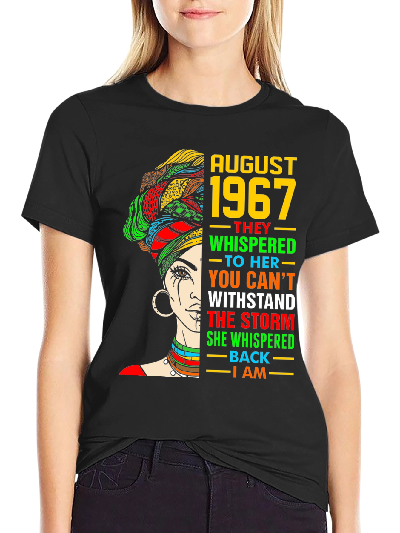 August 1967 Black Woman T-Shirt