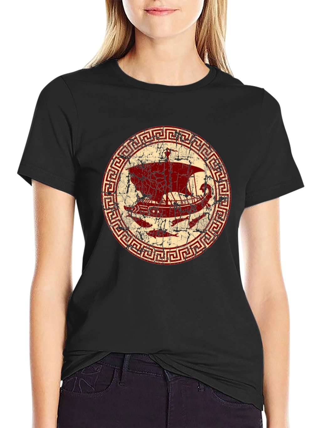 Ancient Greek Ship T-Shirt