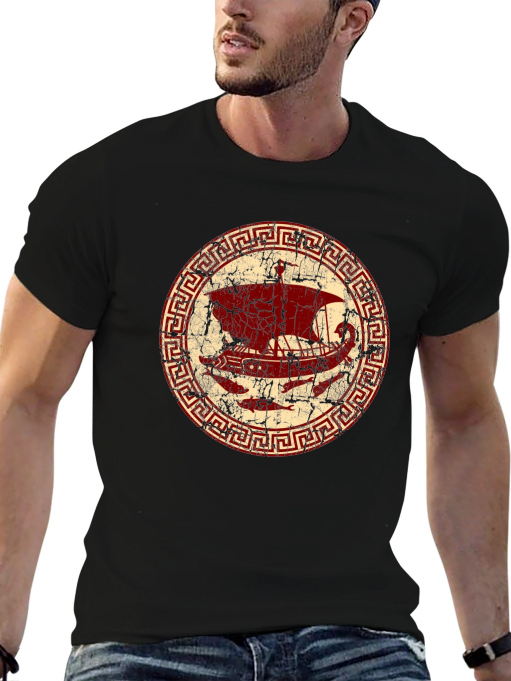 Ancient Greek Ship T-Shirt