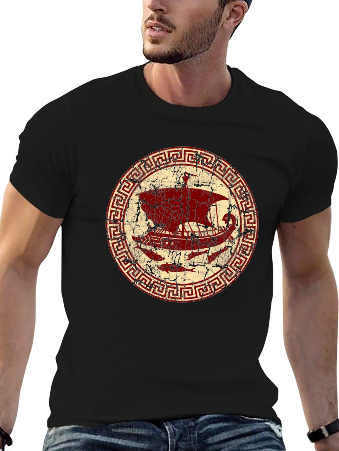 Ancient Greek Ship T-Shirt