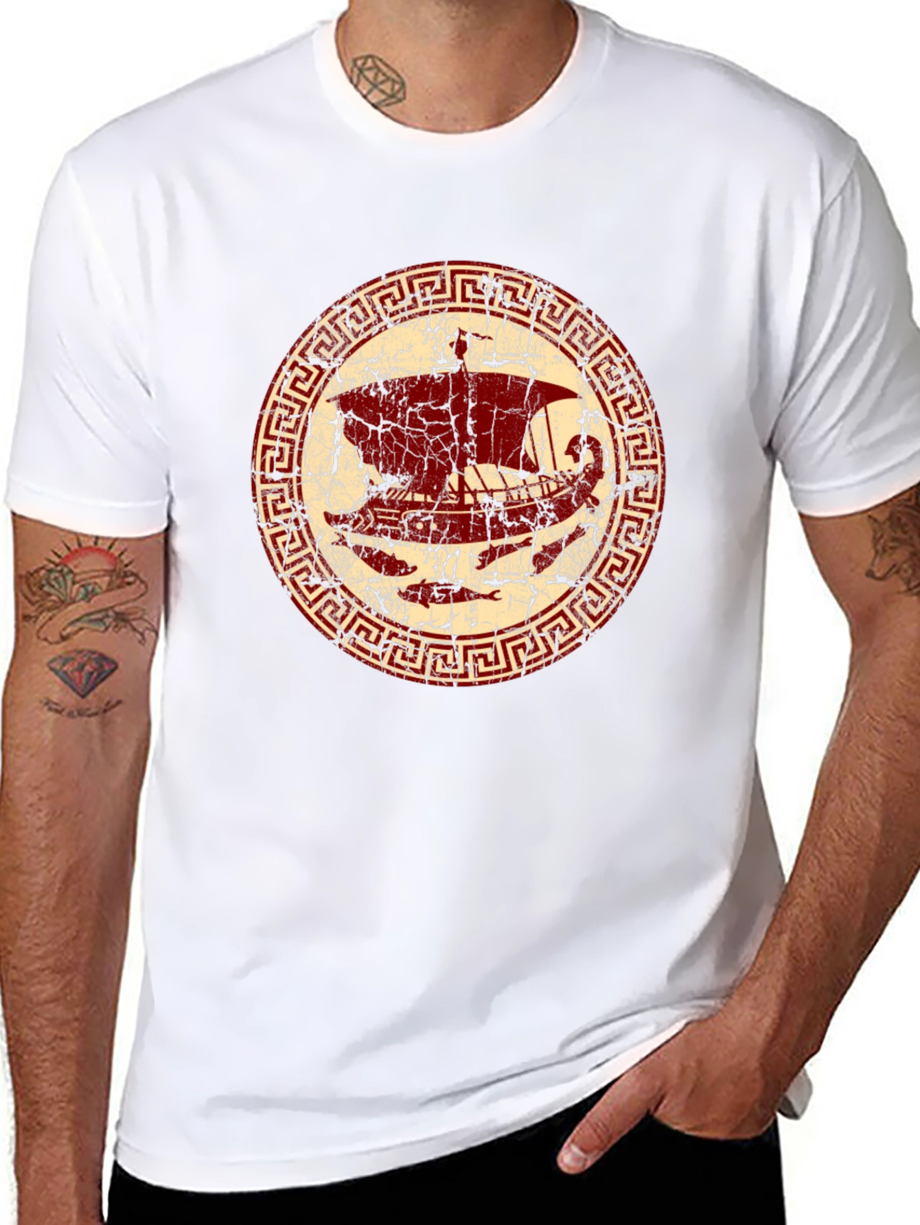 Ancient Greek Ship T-Shirt