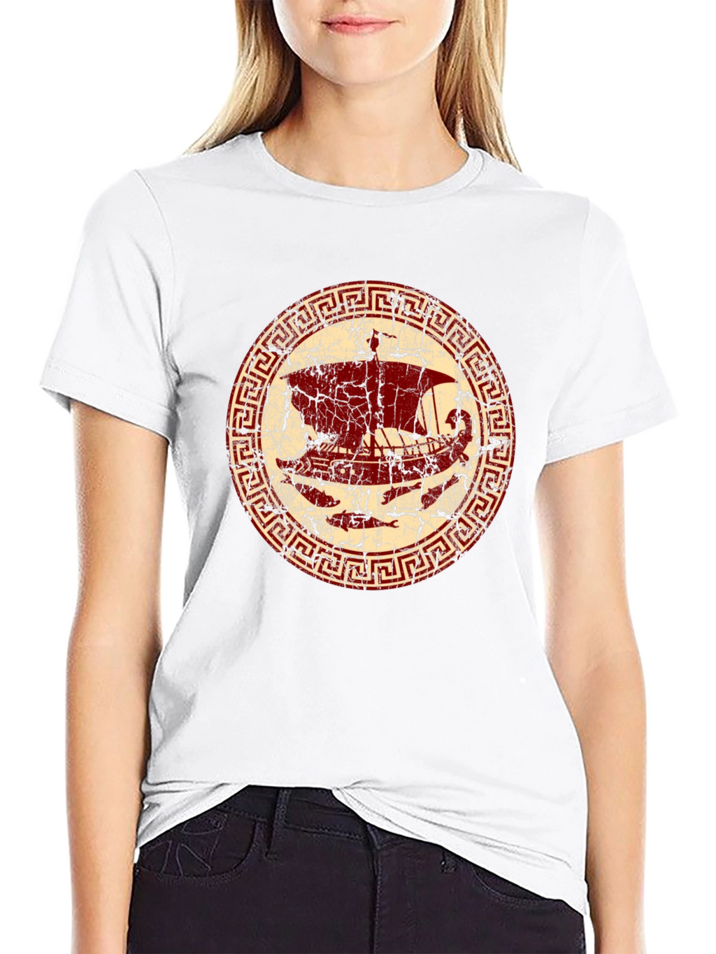 Ancient Greek Ship T-Shirt