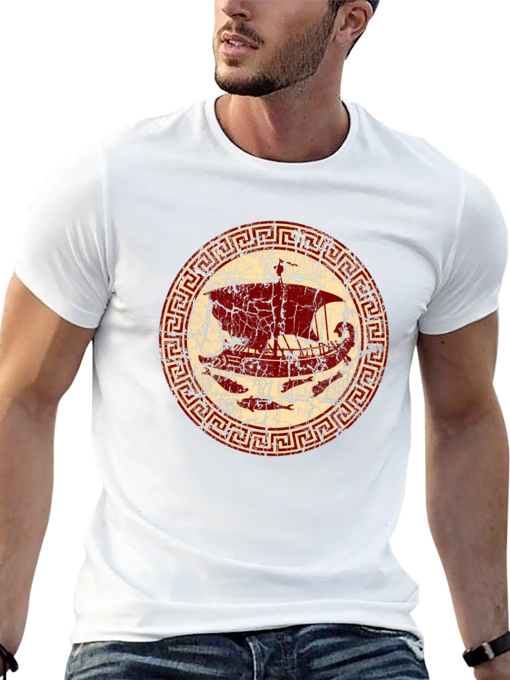 Ancient Greek Ship T-Shirt