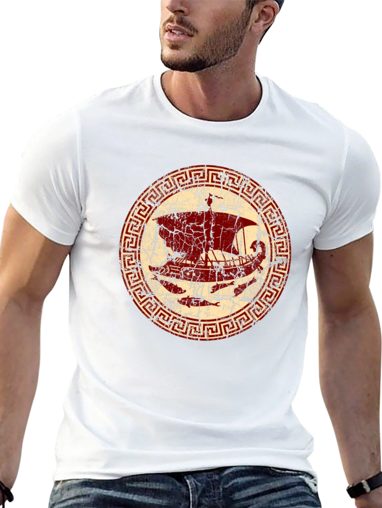 Ancient Greek Ship T-Shirt