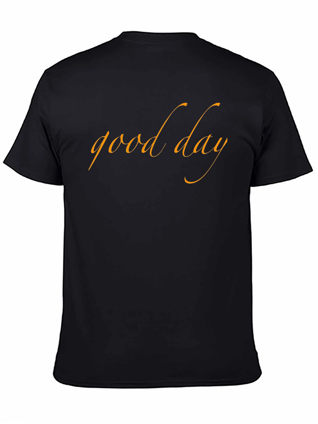 Good Day Black T-Shirt