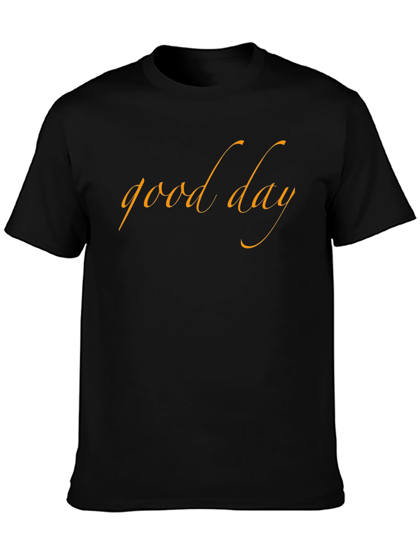 Good Day Black T-Shirt