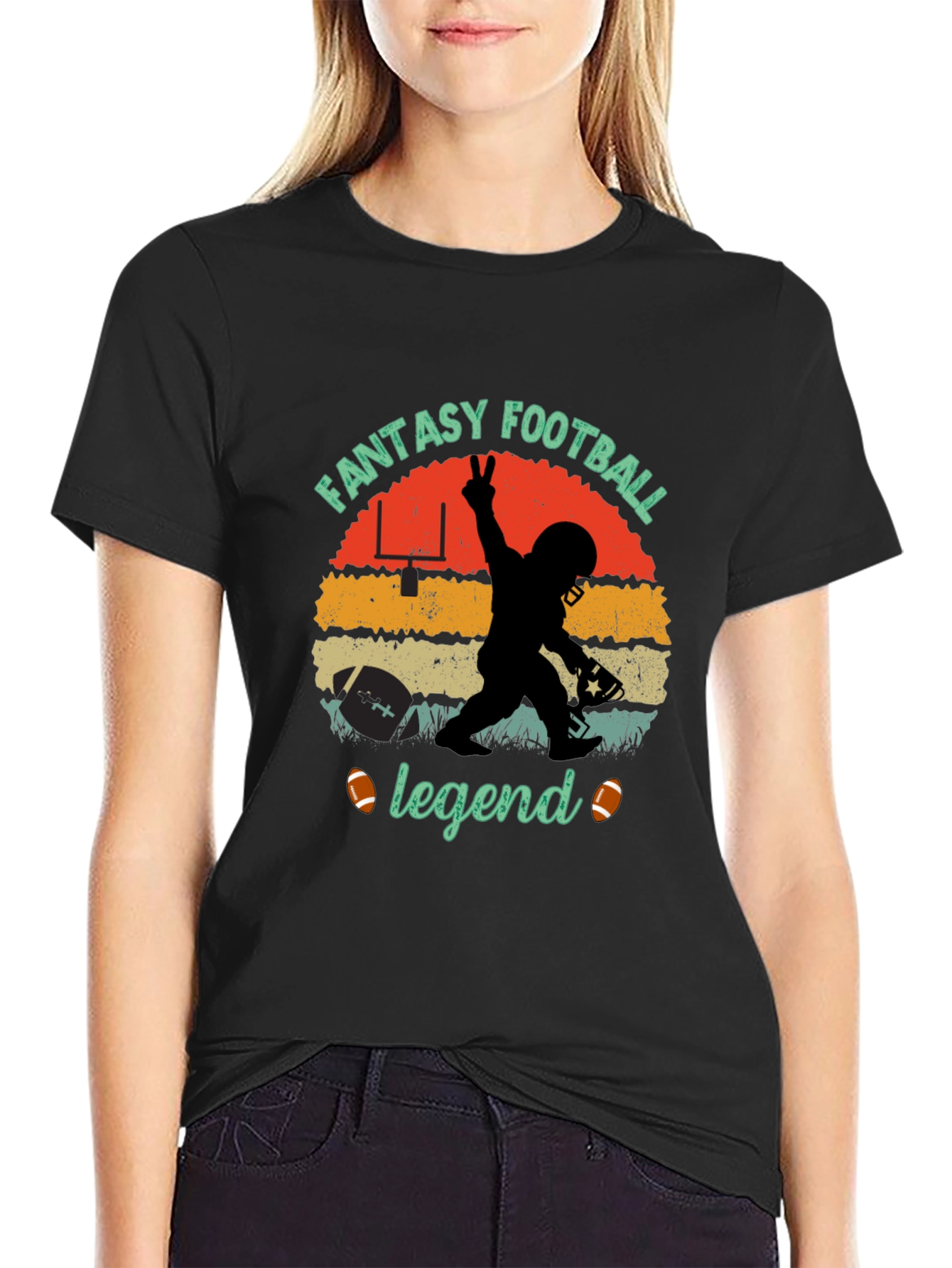 Fantasy Football Legend Graphic T-Shirt