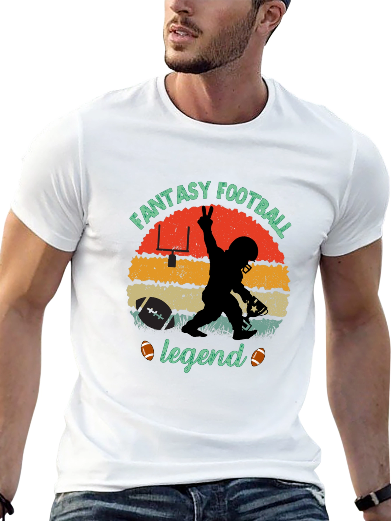 Fantasy Football Legend Graphic T-Shirt