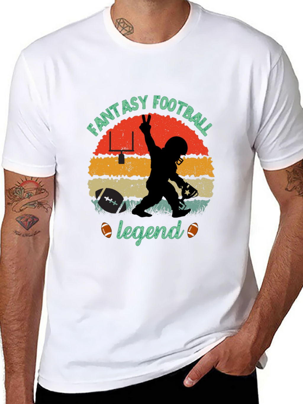 Fantasy Football Legend Graphic T-Shirt