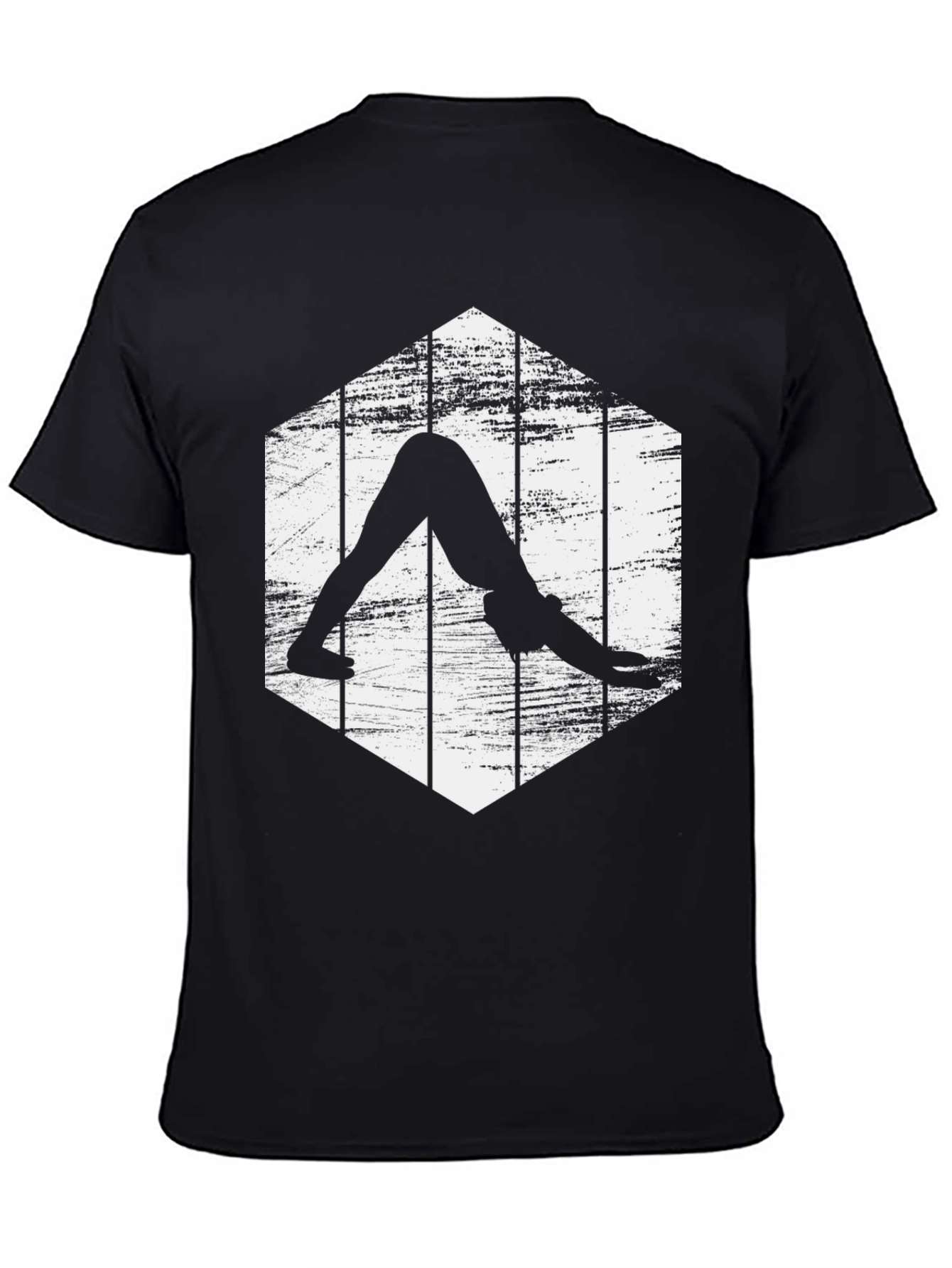 Yoga Pose Graphic Tee - Downward Dog Shirt