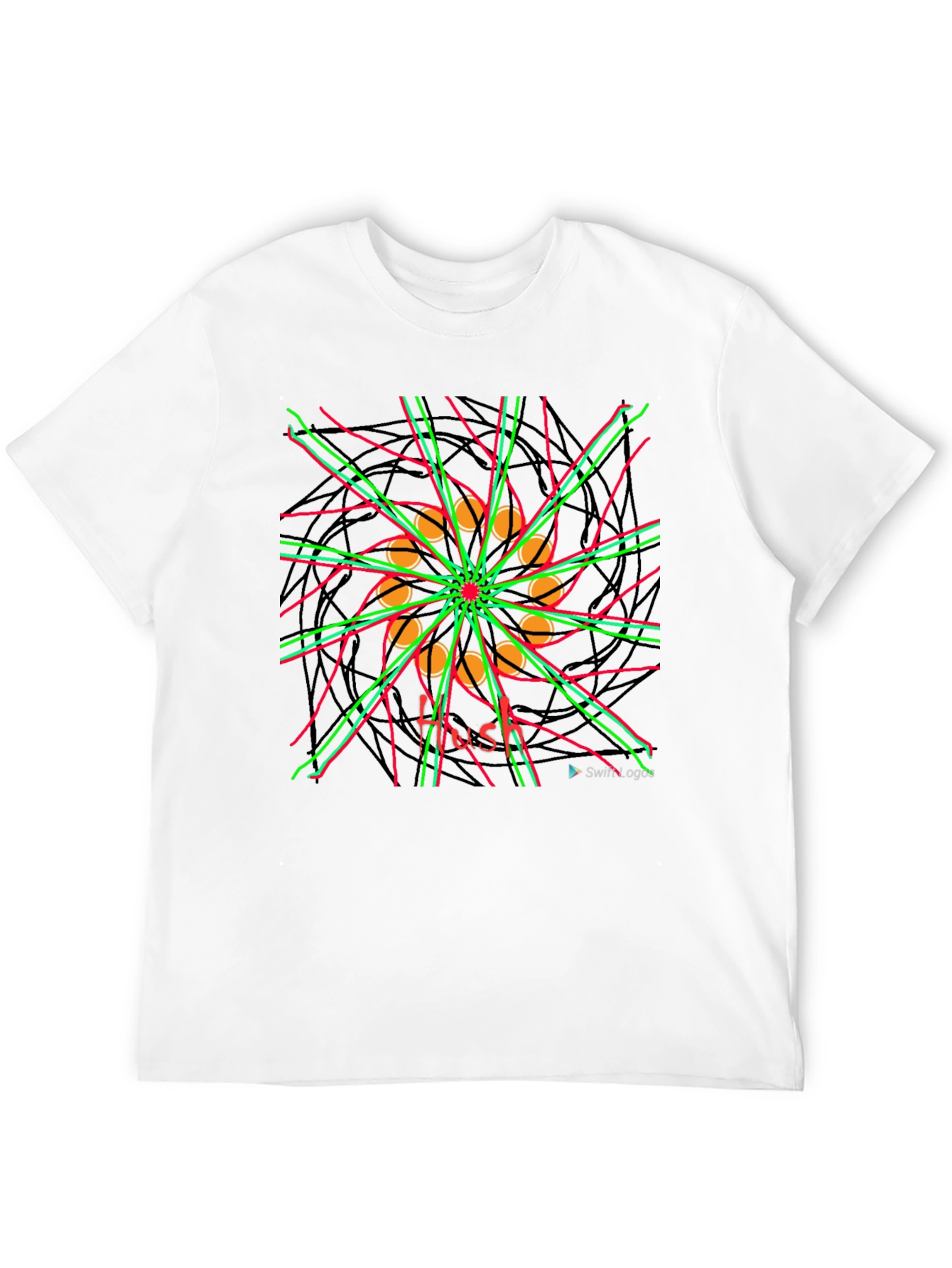 Abstract Graphic Tee - Modern Art Shirt