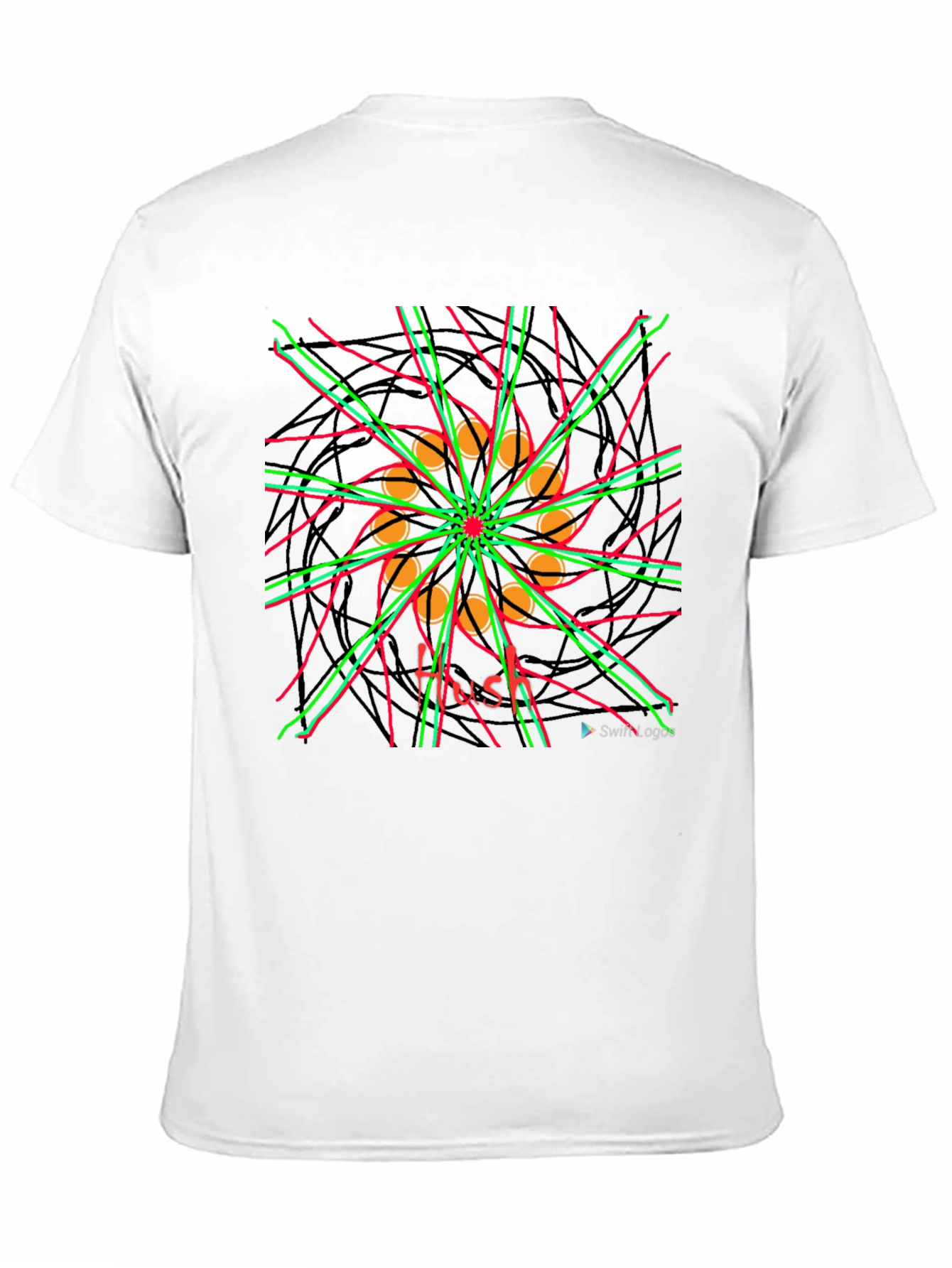 Abstract Graphic Tee - Modern Art Shirt