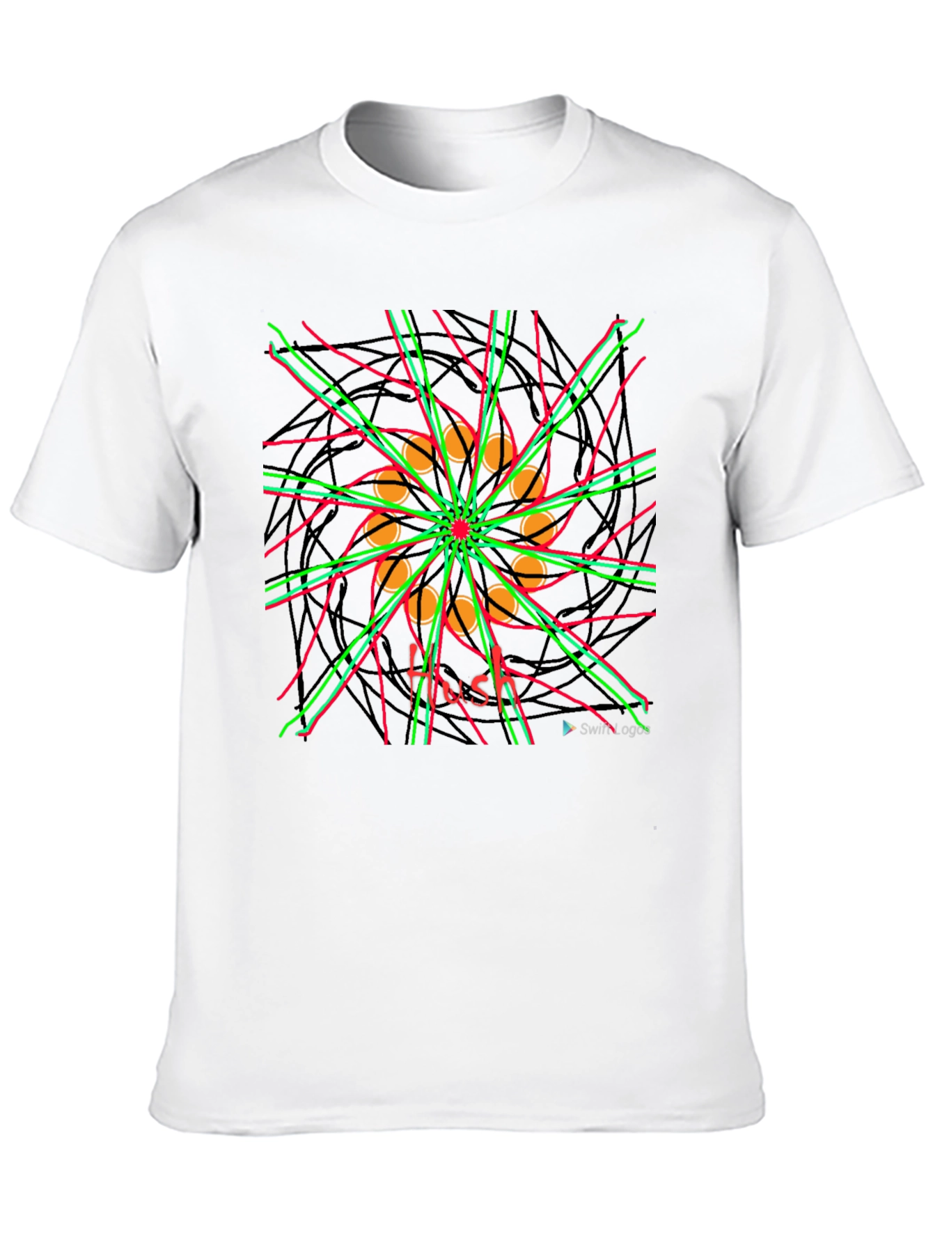 Abstract Graphic Tee - Modern Art Shirt