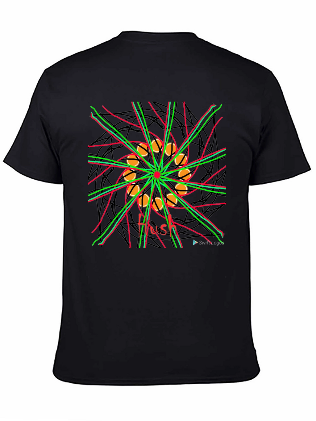 Abstract Graphic Tee - Modern Art Shirt